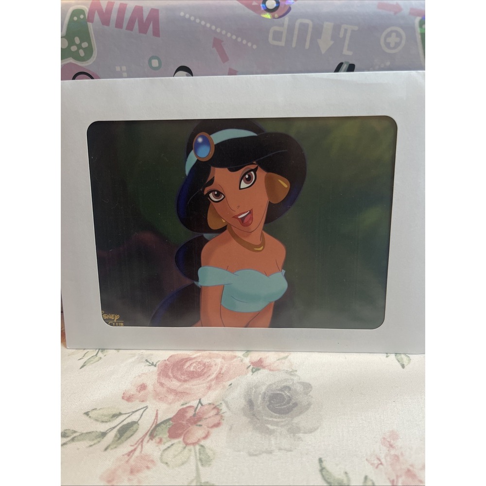 Disney Aladdin Princess Jasmine Lithograph Art Print 2014 Collectible